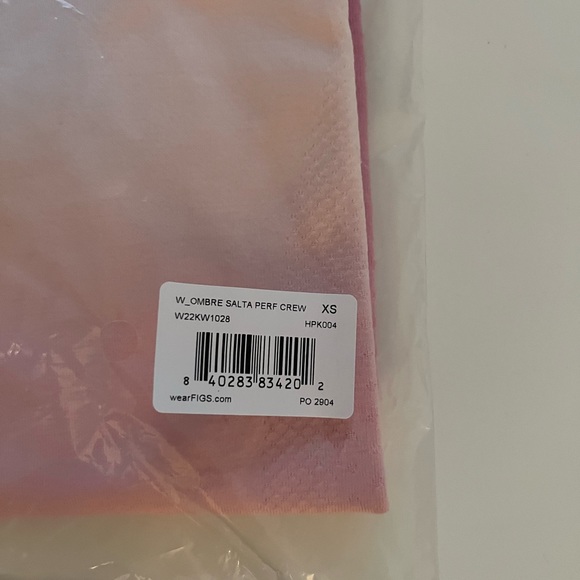 BRAND NEW WITH TAGS! FIGS quartz ombré salta underscrub top - XS - Picture 2 of 2